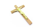 Wandkreuz mit fluoreszierendem Korpus