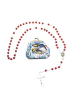 Rosenkranz mit Börse Maria & Jesus