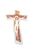 Wandkreuz rot