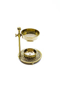 Räucherstövchen Messing mit Ornamenten