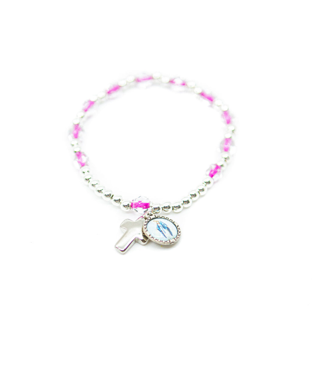 Armband "Maria" pink – Detailansicht