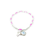 Armband "Maria" pink – Detailansicht