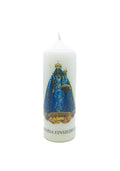 Kerze Schwarze Madonna (blaues Kleid)