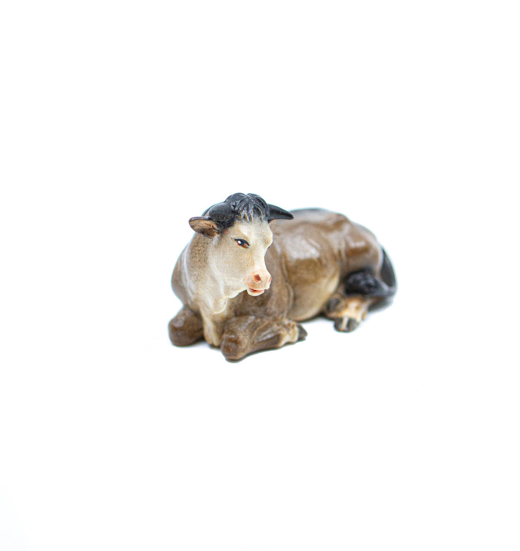Figur Kuh bemalt