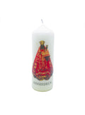 Kerze Maria Einsiedeln – 150/50mm, Elfenbein