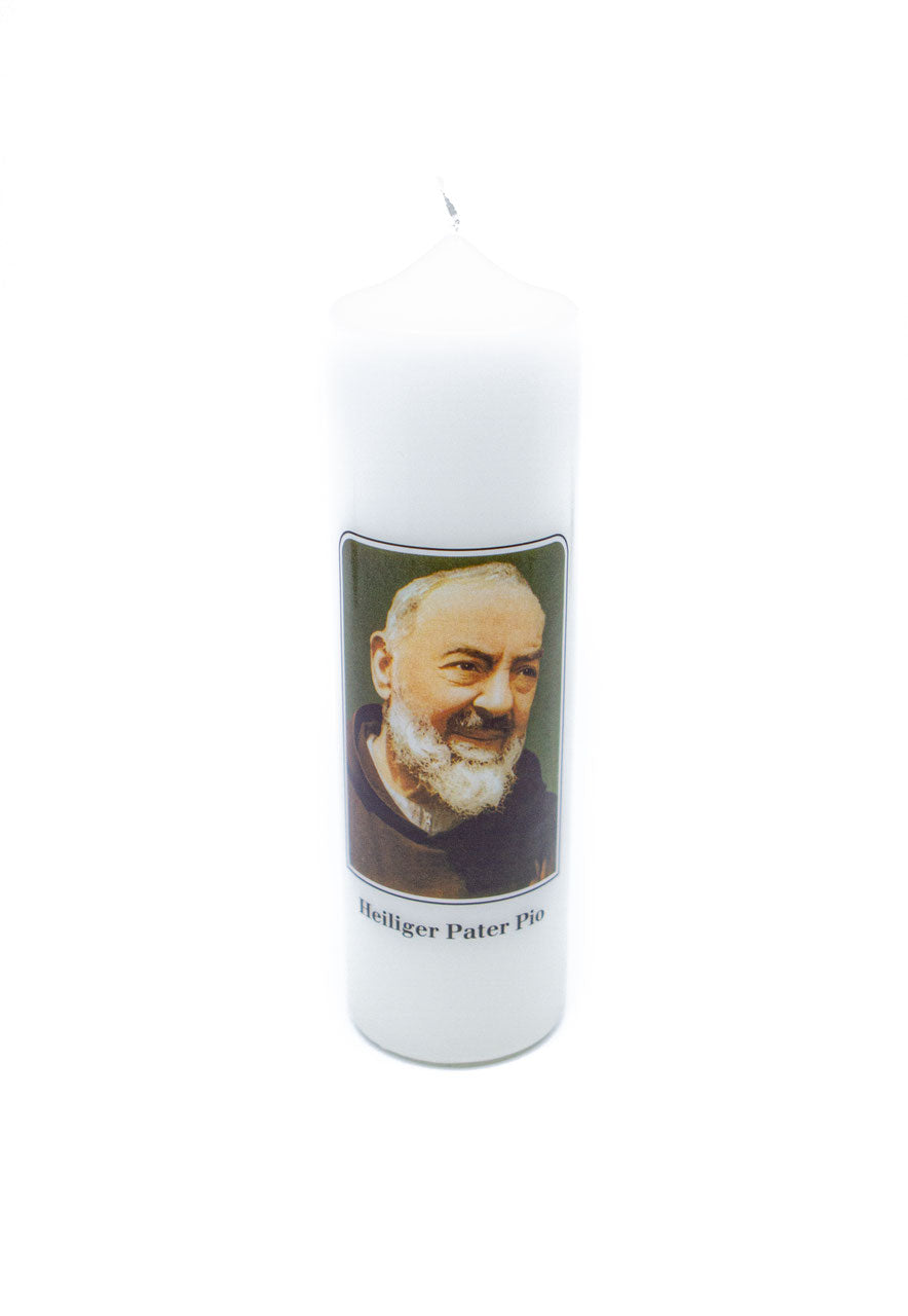 Kerze Padre Pio