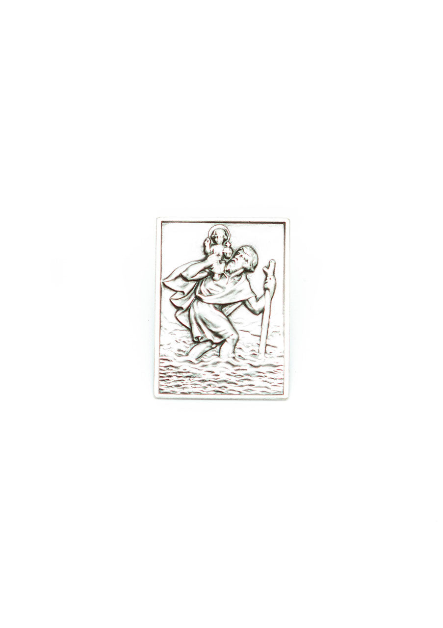 Magnet Christophorus eckig