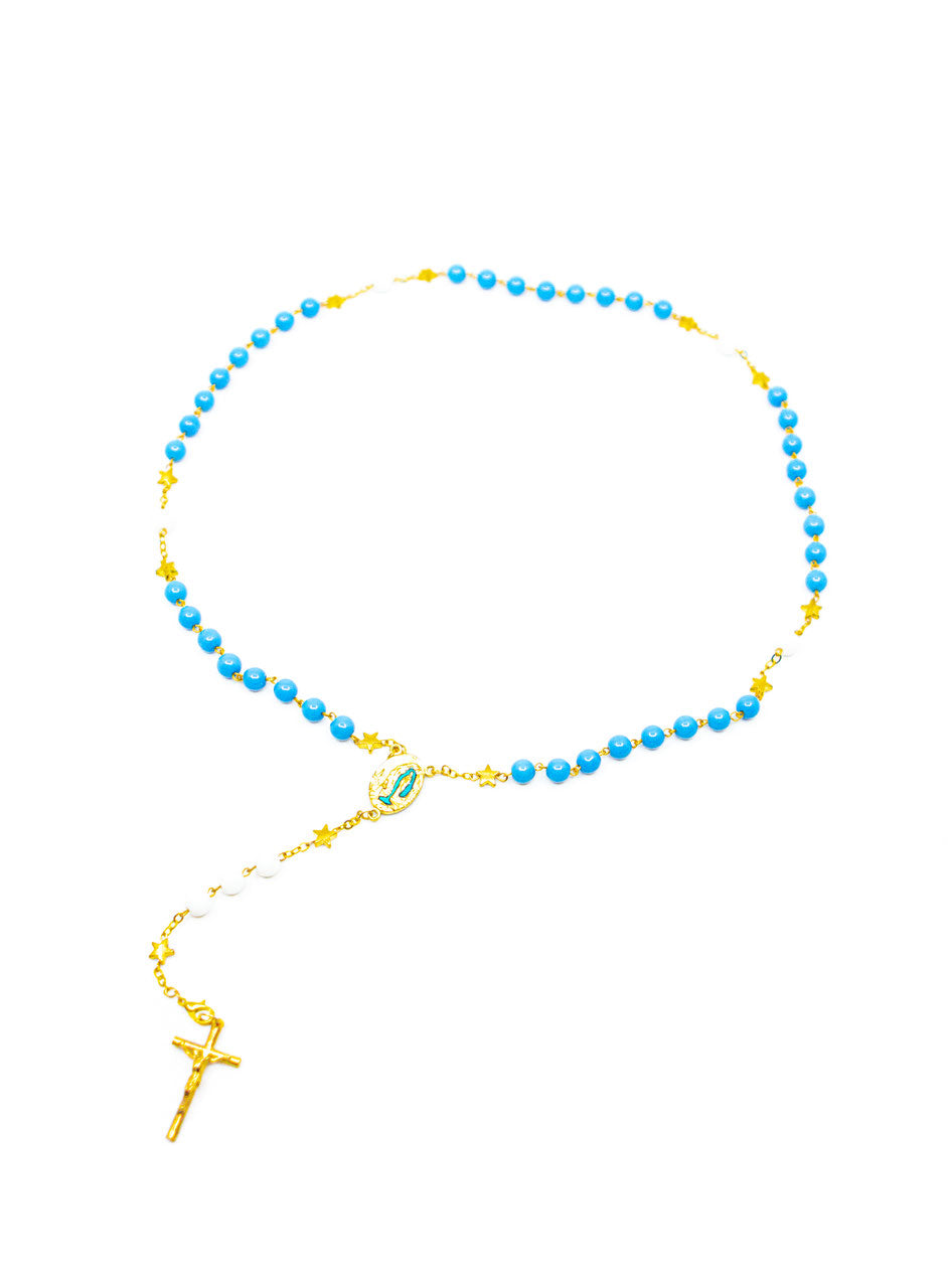 Rosenkranz Lourdes Gold