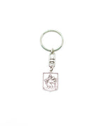 Schlüsselanhänger "Christophorus" (6.5cm) – Detailansicht
