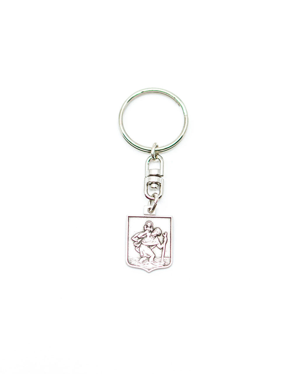 Schlüsselanhänger "Christophorus" (6.5cm) – Detailansicht
