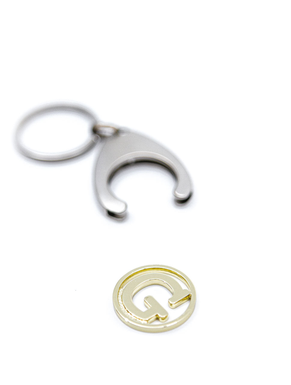 Schlüsselanhänger "G" – Detailansicht