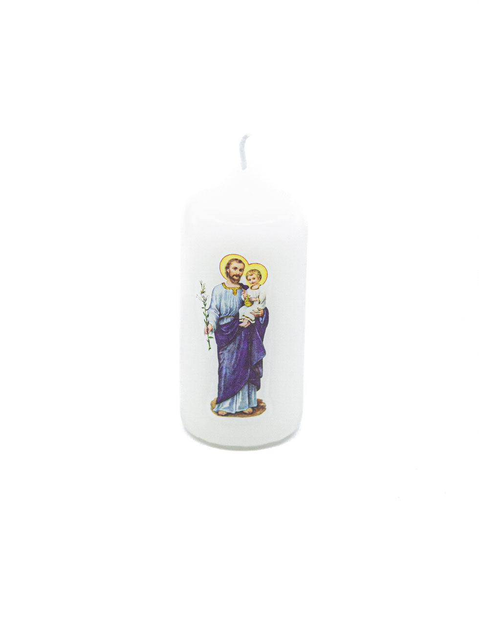 Kerze Heiliger Joseph mit Kind