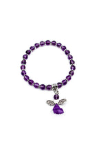 Engelarmband Amethyst
