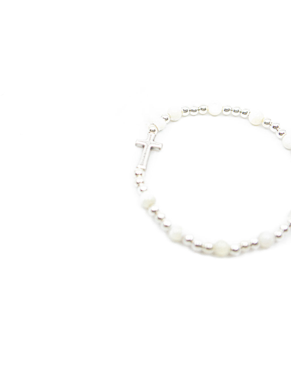 Edelsteinarmband "Perlmutt" – Detailansicht 2