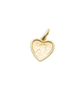 Medaillon Amor goldfarben