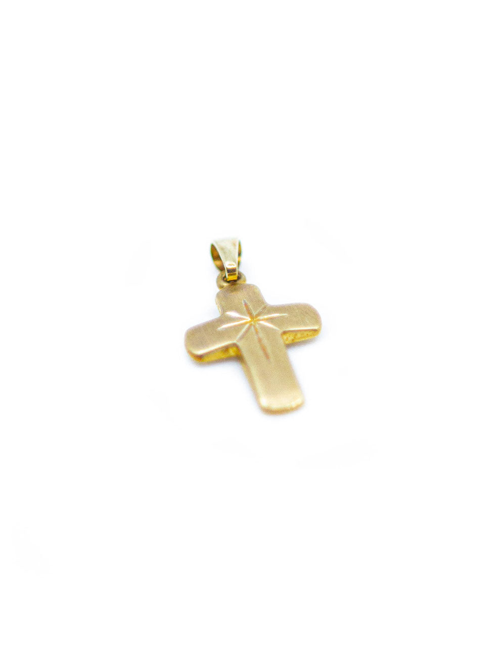 Anhänger "Kreuz" Gold – Detailansicht