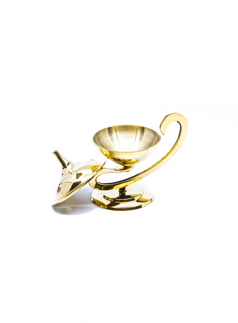 Räucherstövchen goldfarben