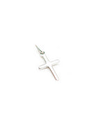 Anhänger Kreuz schlicht Silber 925