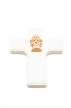 Wandkreuz "Keramik-Engel" – Detailansicht