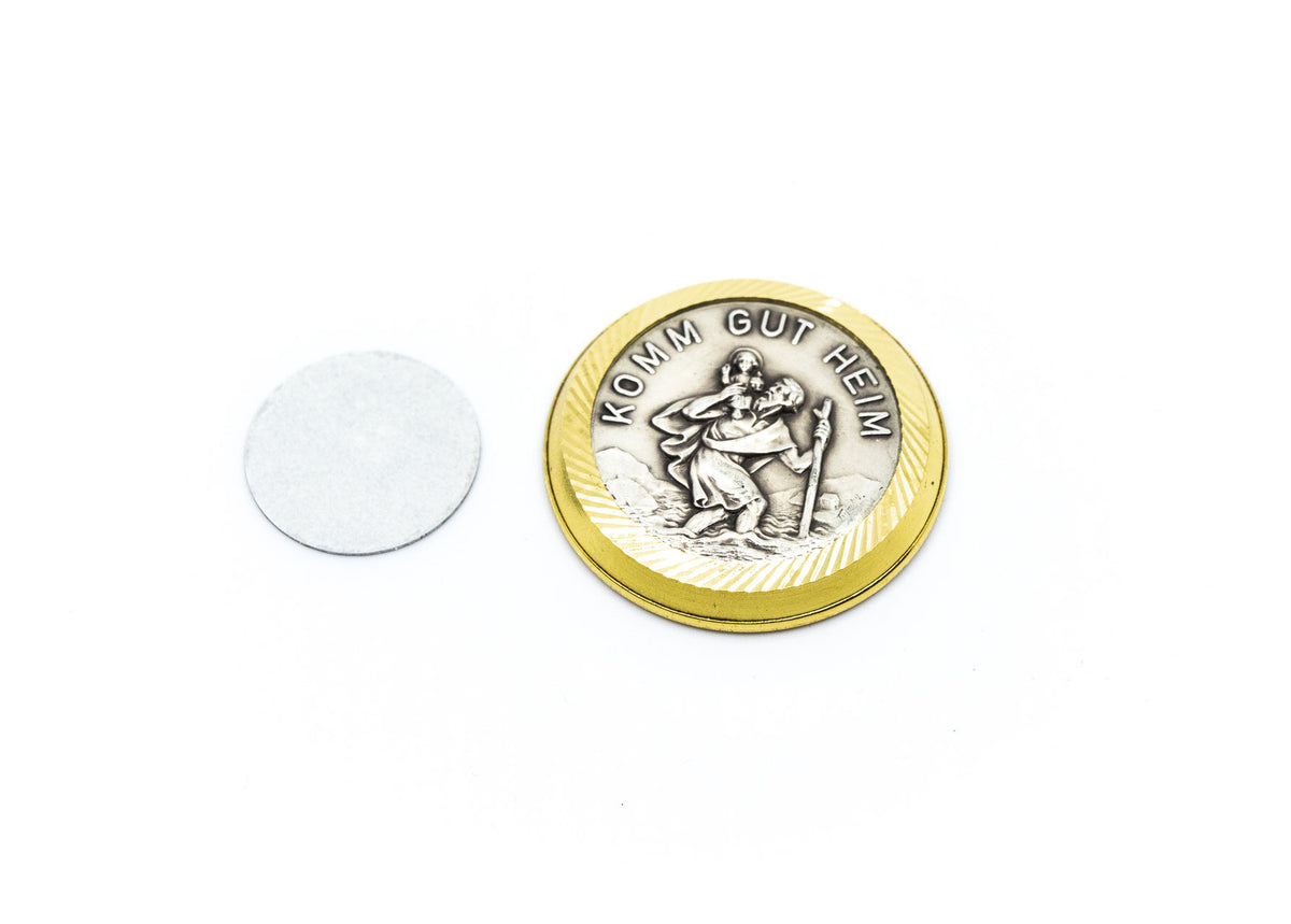 Magnet Christophorus Komm gut heim / Gute Fahrt