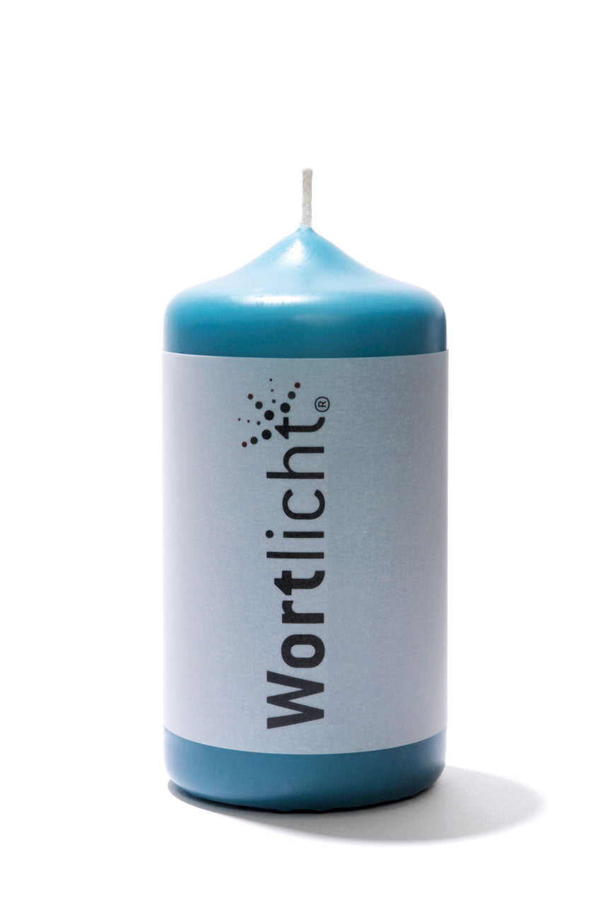 Wortlichtkerze Wünsche zum Geburtstag