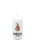 Kerze Maria von Einsiedeln – 140/60mm, Elfenbein