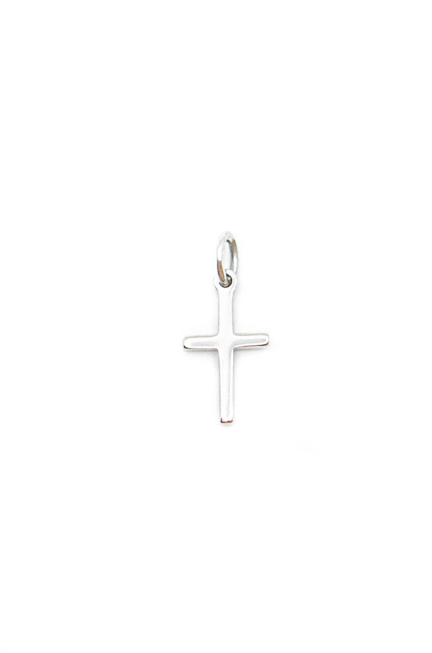 Anhänger "Kreuz schlicht" Silber 925 – Detailansicht 2
