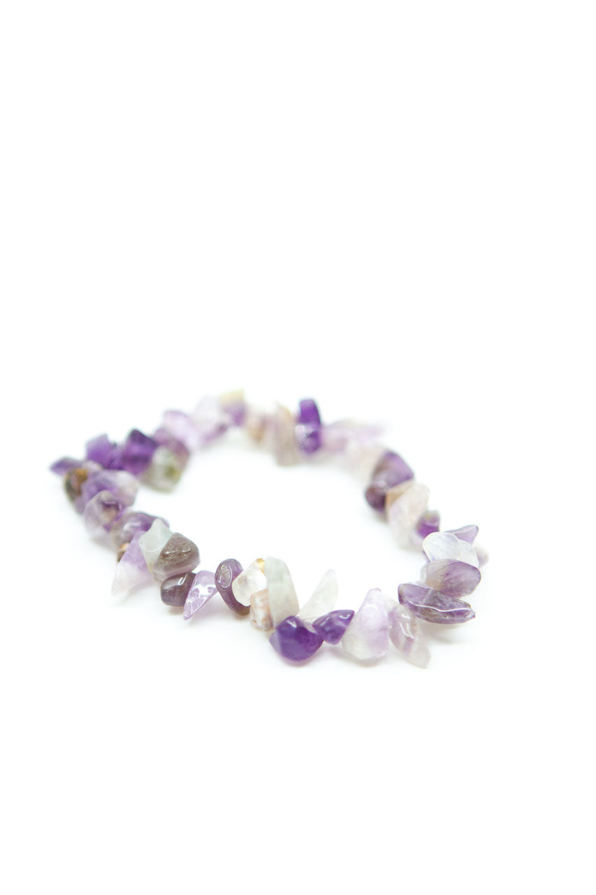 Splitterarmband "Amethyst" – Detailansicht