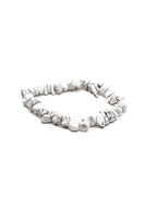 Splitterarmband "Weisser Jaspis" – Detailansicht