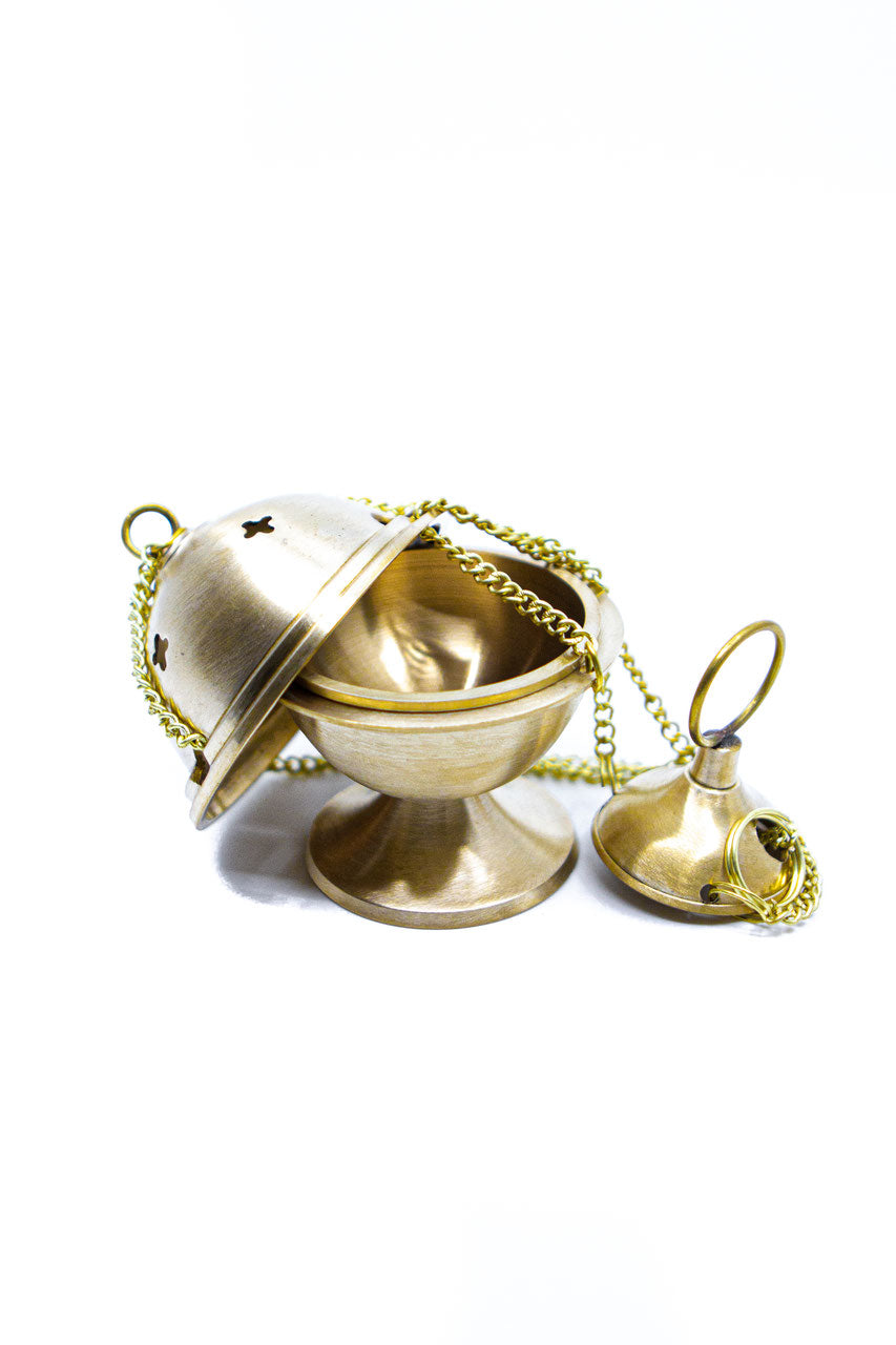 Weihrauchfass goldfarben