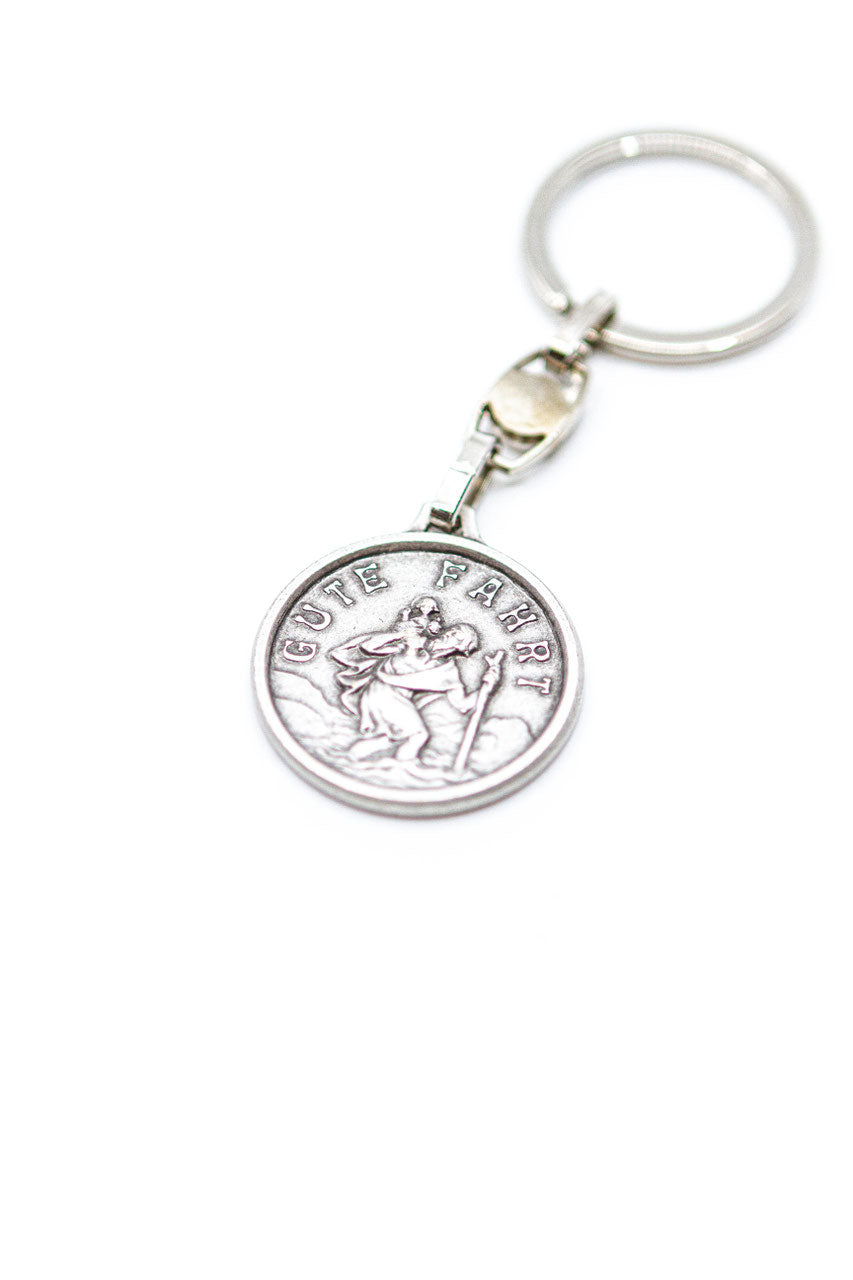 Schlüsselanhänger Christophorus Gute Fahrt (7.5cm)