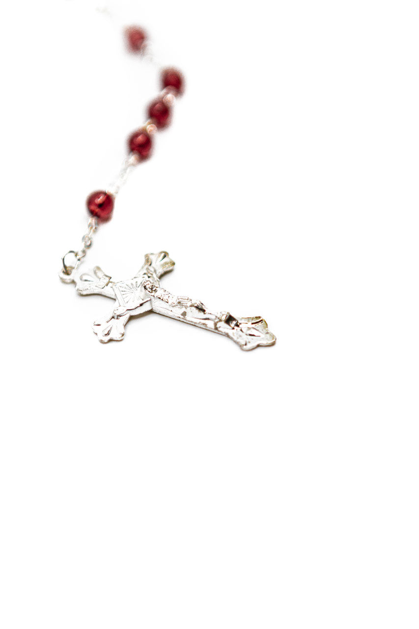 Rosenkranz mit Börse Maria & Jesus