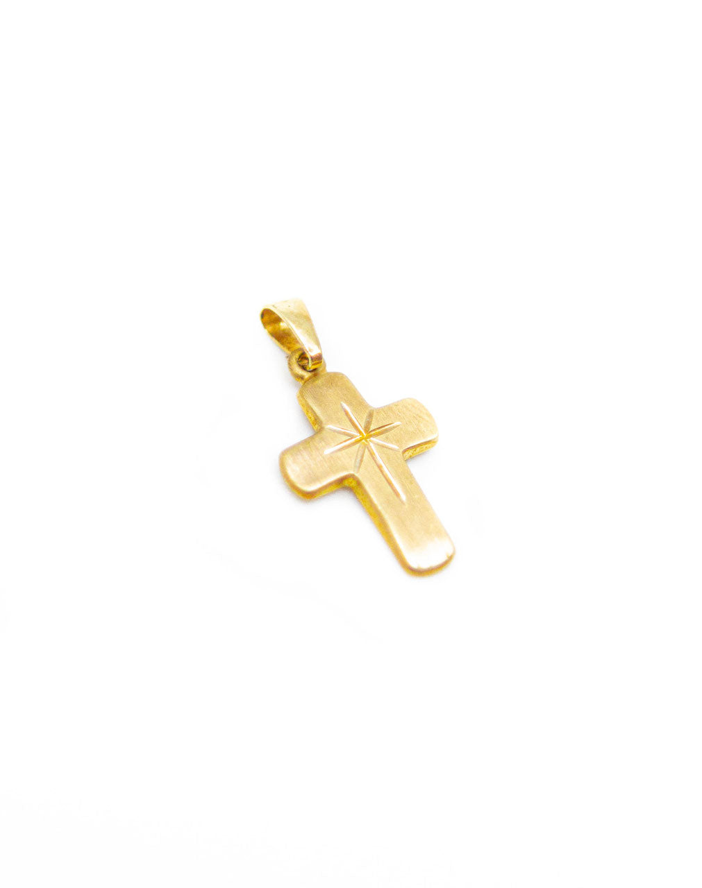 Anhänger Kreuz Gold