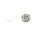 Magnet Christophorus mit Goldrand