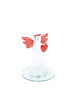 Glasengel mit Herz