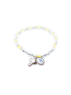 Armband "Maria" gelb – Detailansicht