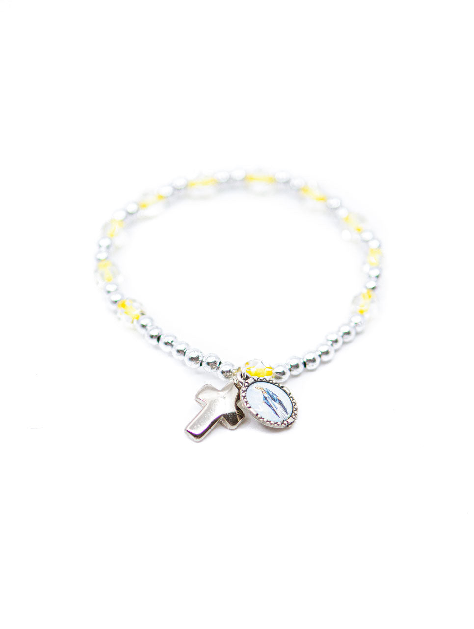 Armband "Maria" gelb – Detailansicht