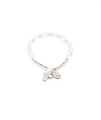 Armband "Maria" transparent – Detailansicht