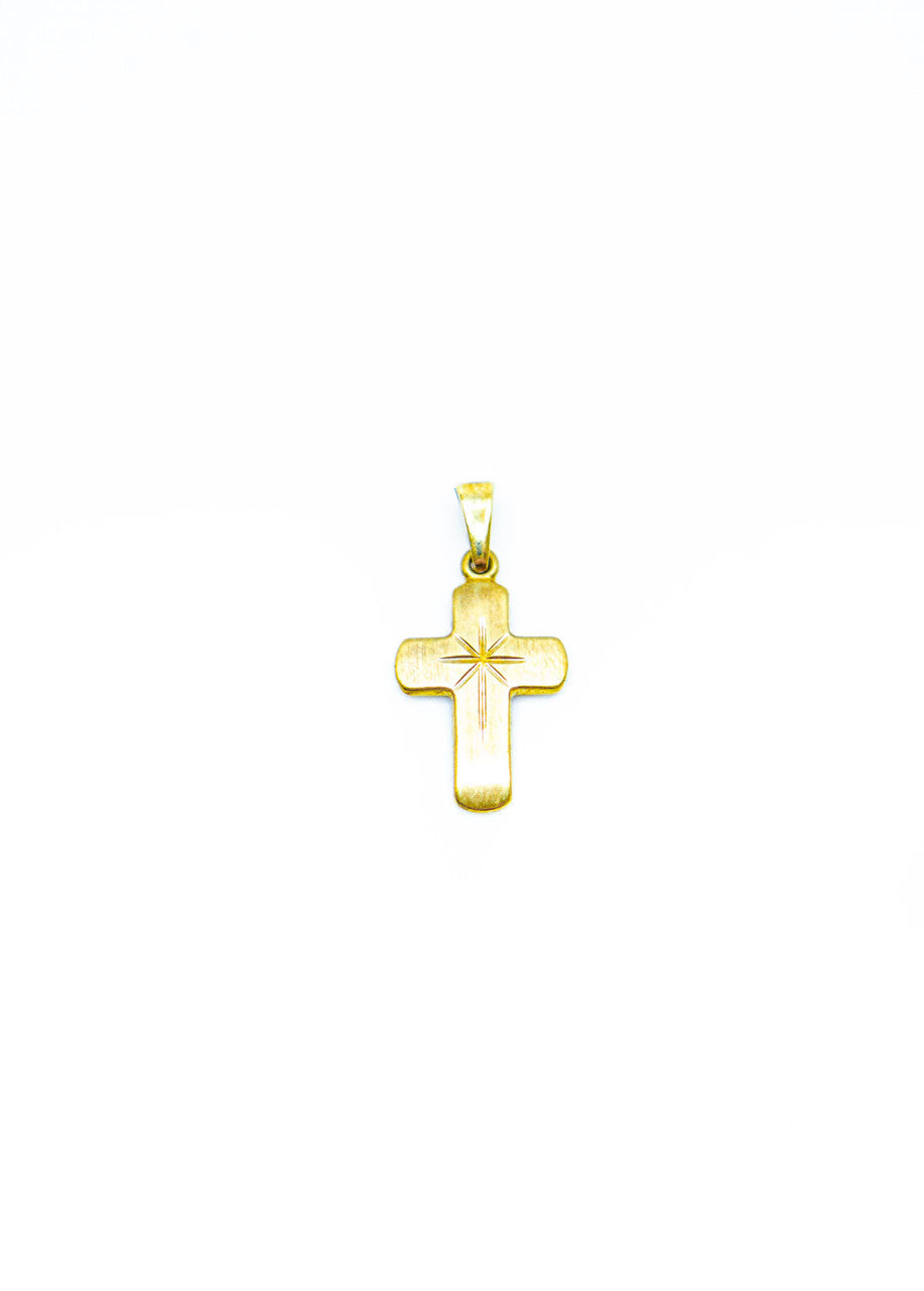 Anhänger "Kreuz" Gold – Detailansicht 2