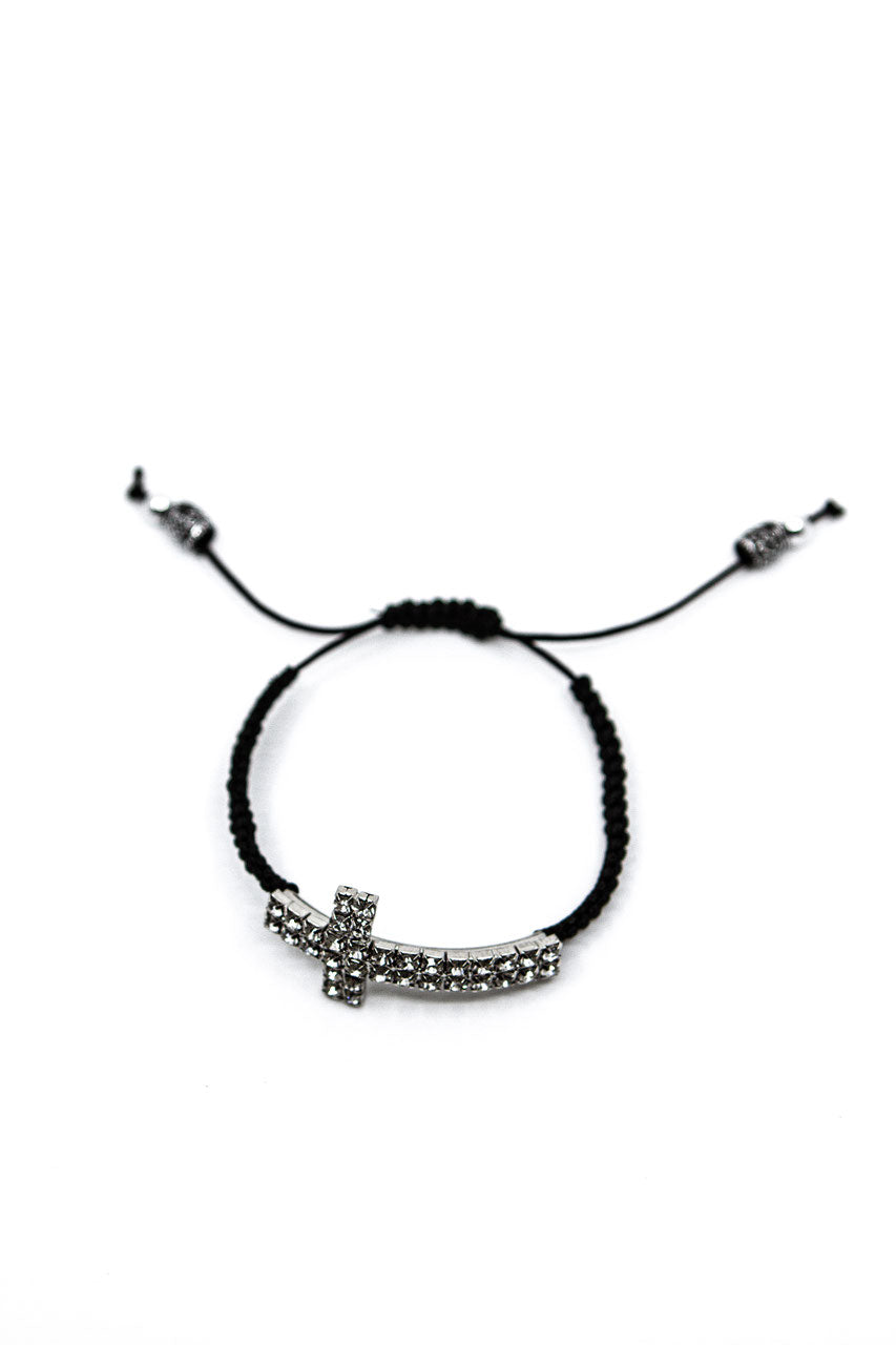 Geflochtenes Armband Kreuz
