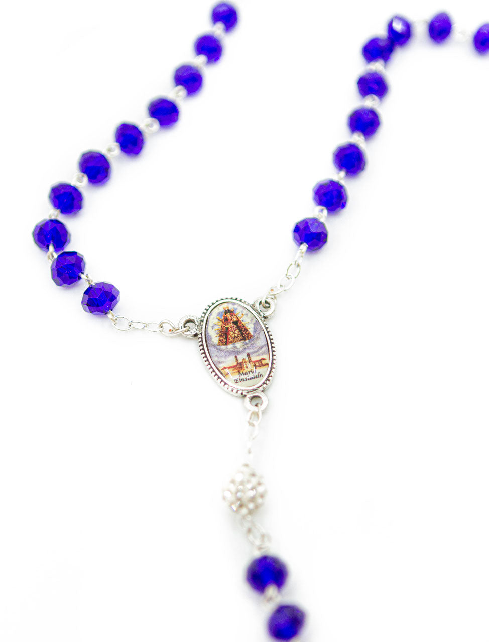 Rosenkranz Maria Einsiedeln dunkelblau