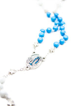 Rosenkranz Lourdes Silber