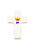 Wandkreuz Glas-Engel