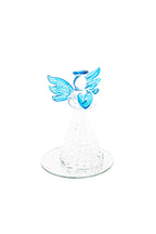 Glasengel mit Herz