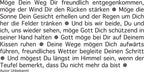 Wortlichtkerze Leuchtende Gedanken: Irischer Reisesegen