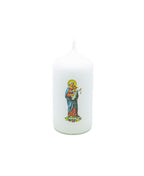 Kerze Maria mit Kind farbig