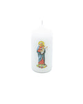 Kerze Maria mit Kind farbig