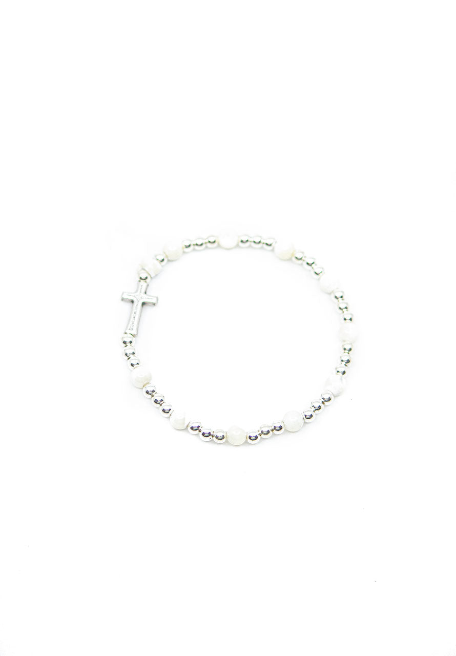 Edelsteinarmband Perlmutt