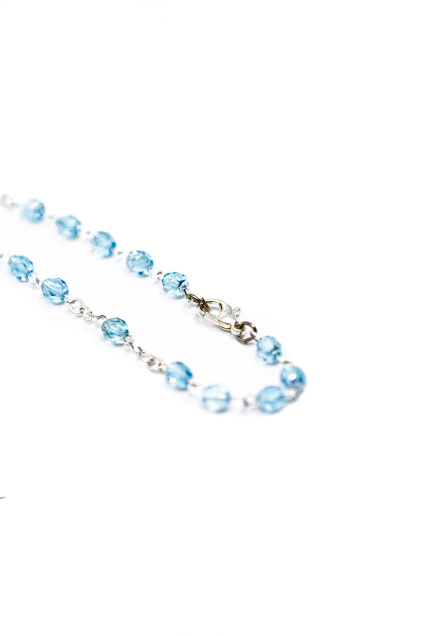Rosenkranz Medaillon Kristall
