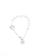 Armkette "Engel" blau (Modeschmuck) – Detailansicht